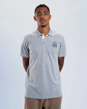Trendy Appeal Newcastle United Men's Essentials Range Grey Polo Shirt
