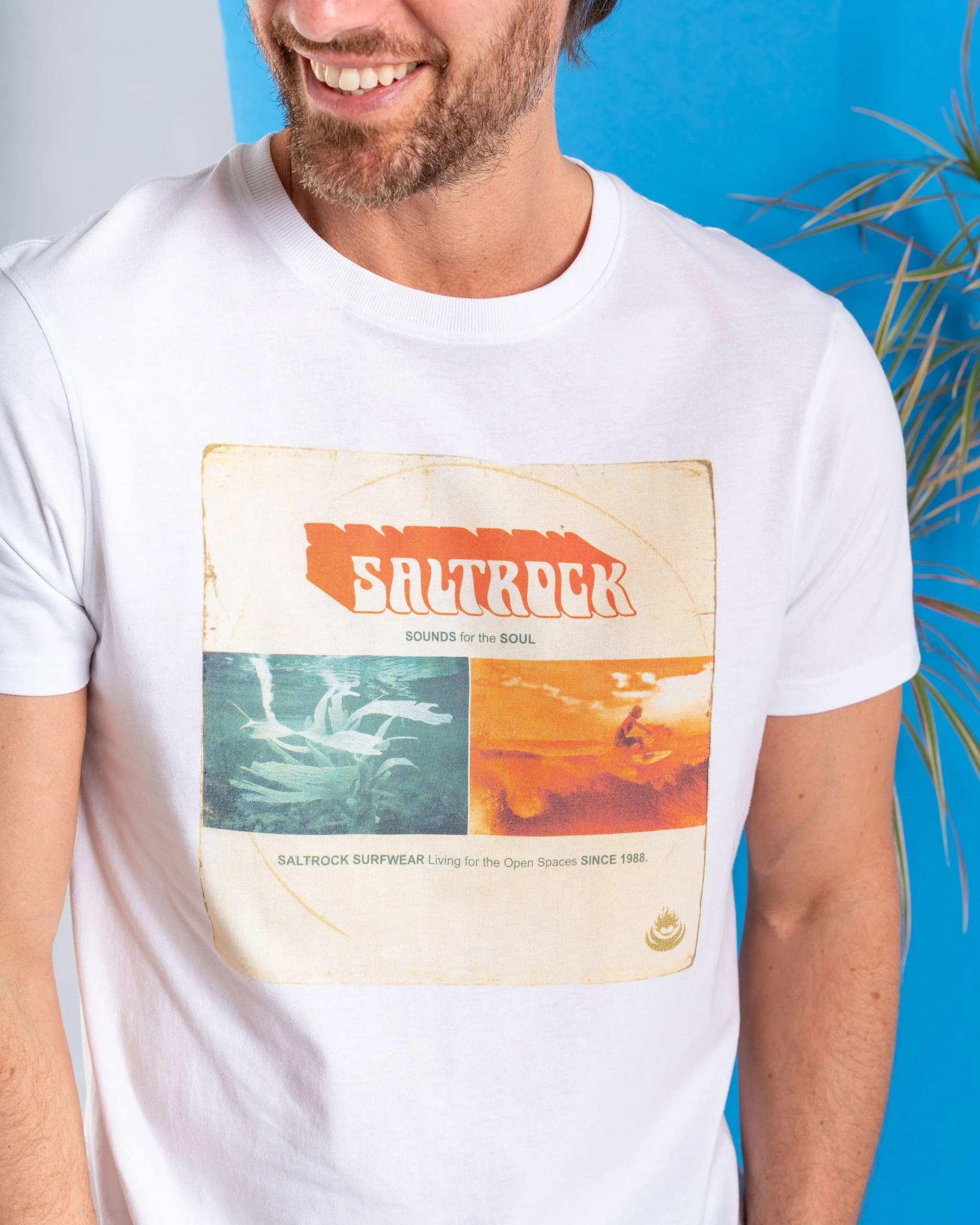 Ultra Soft Finish Soft and Light Wear Sounds For The Soul - Mens T-Shirt - White