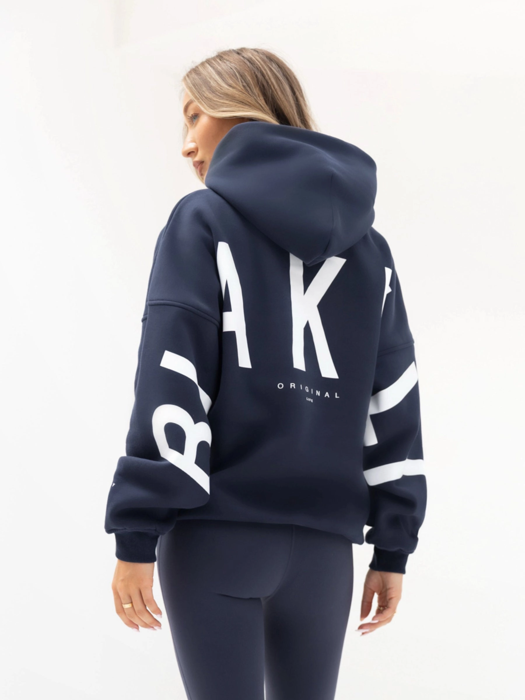 Isabel Oversized Hoodie - Midnight Blue Easy Wear