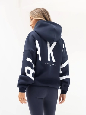 Isabel Oversized Hoodie - Midnight Blue Easy Wear