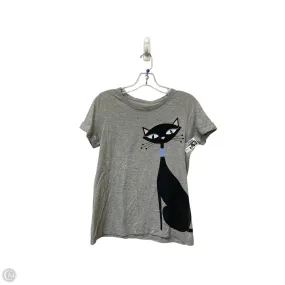 Top Short Sleeve Designer By Kate Spade In Grey, Size: Xs Urban Comfort