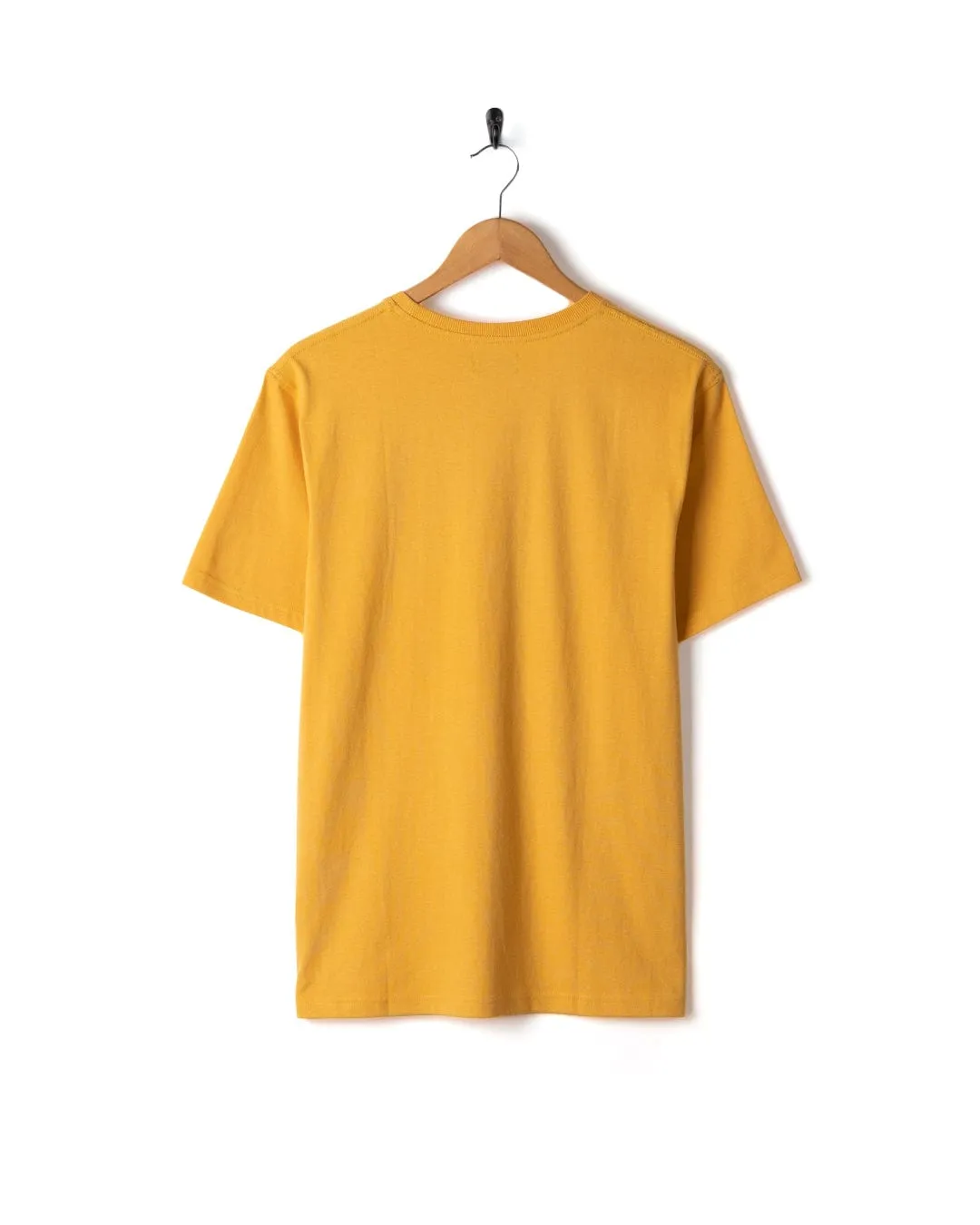 MoistureWicking Uplands - Mens Short Sleeve T-Shirt - Yellow