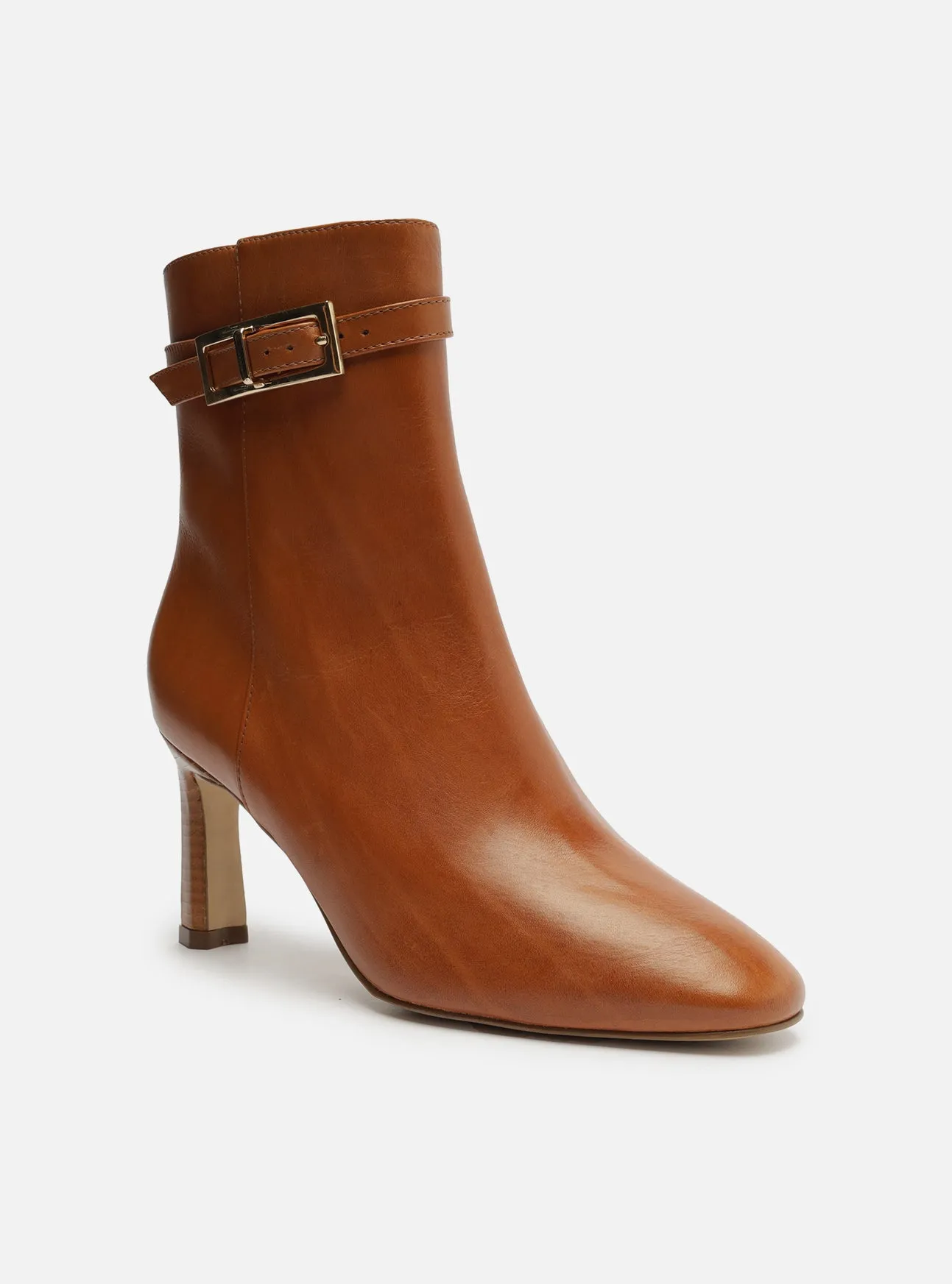 NYC Street Adventure Time Josie Leather Stiletto Boot
