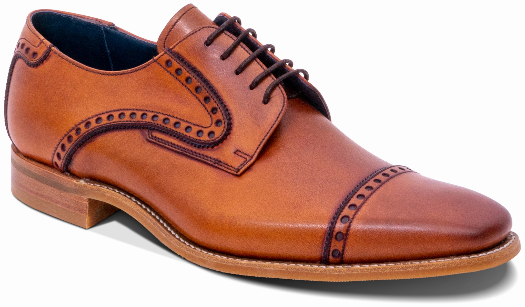 Stewart - Antique Rosewood/ Navy Outfit Match
