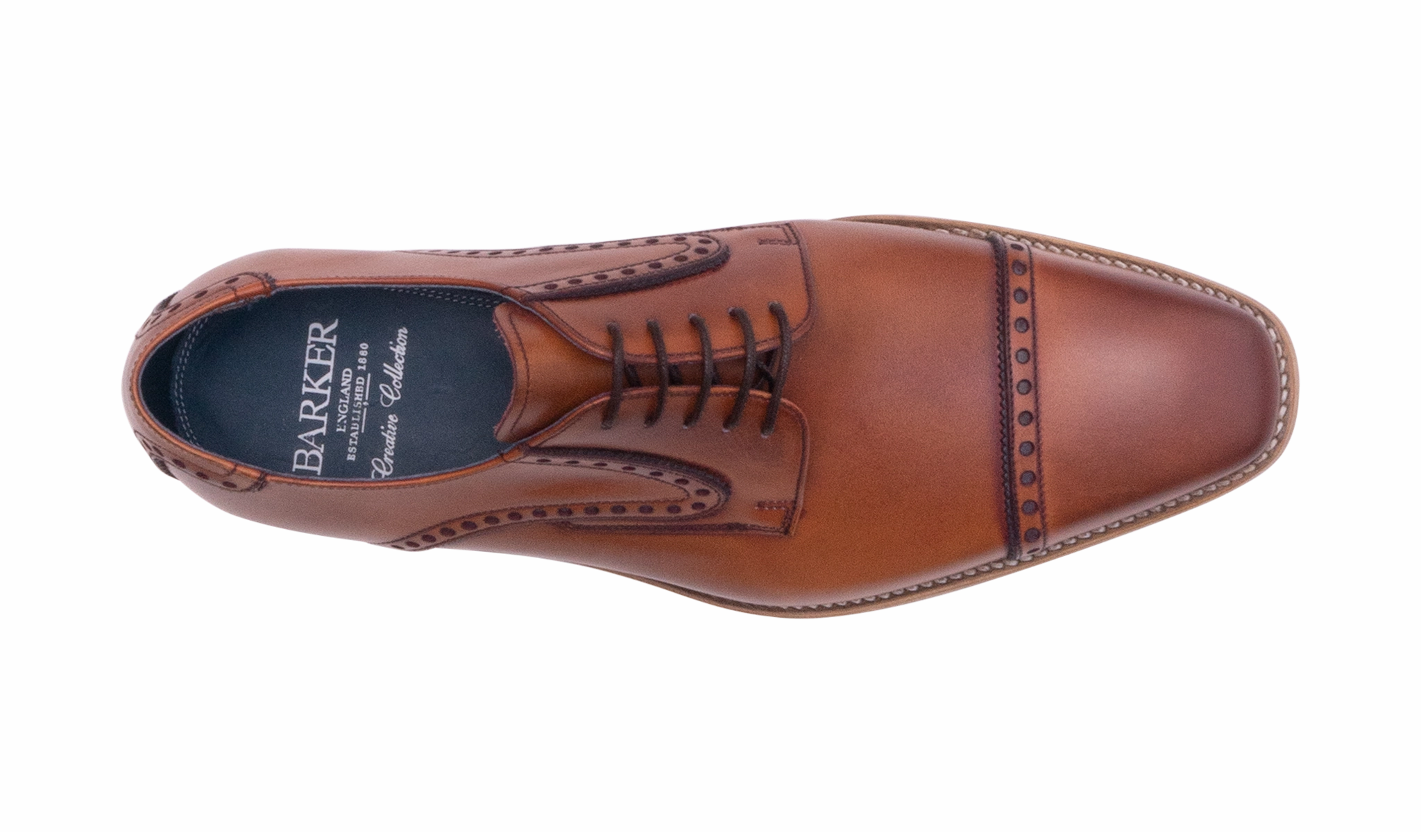 Stewart - Antique Rosewood/ Navy Minimal Office Wear