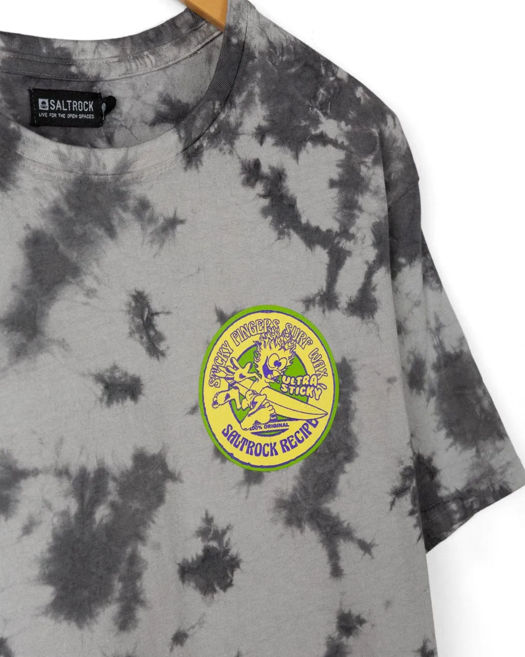 Sticky Fingers - Mens T-Shirt - Grey Ultimate Fit