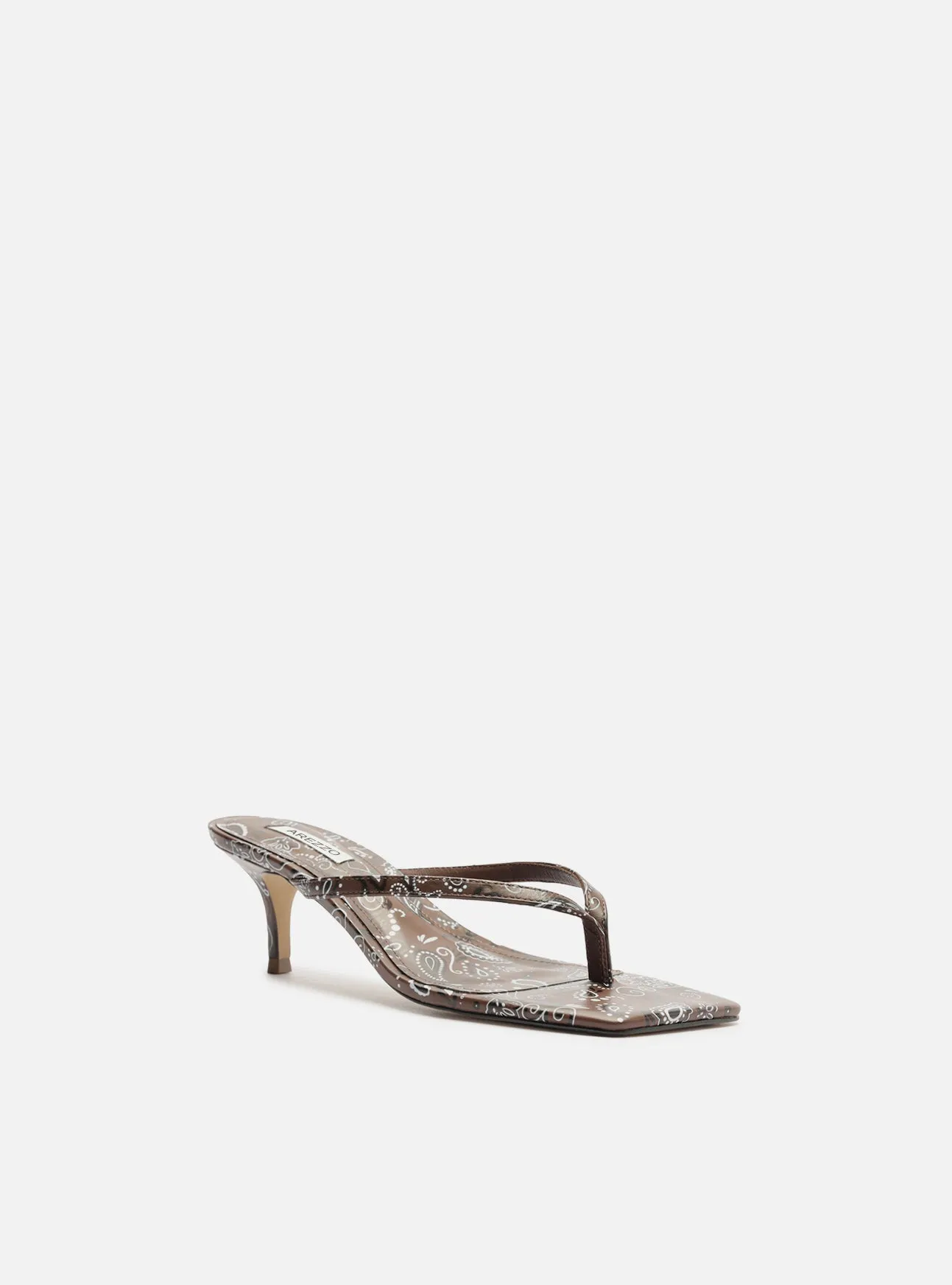 Hiking Lidia Mid Stiletto Paisley Sandal