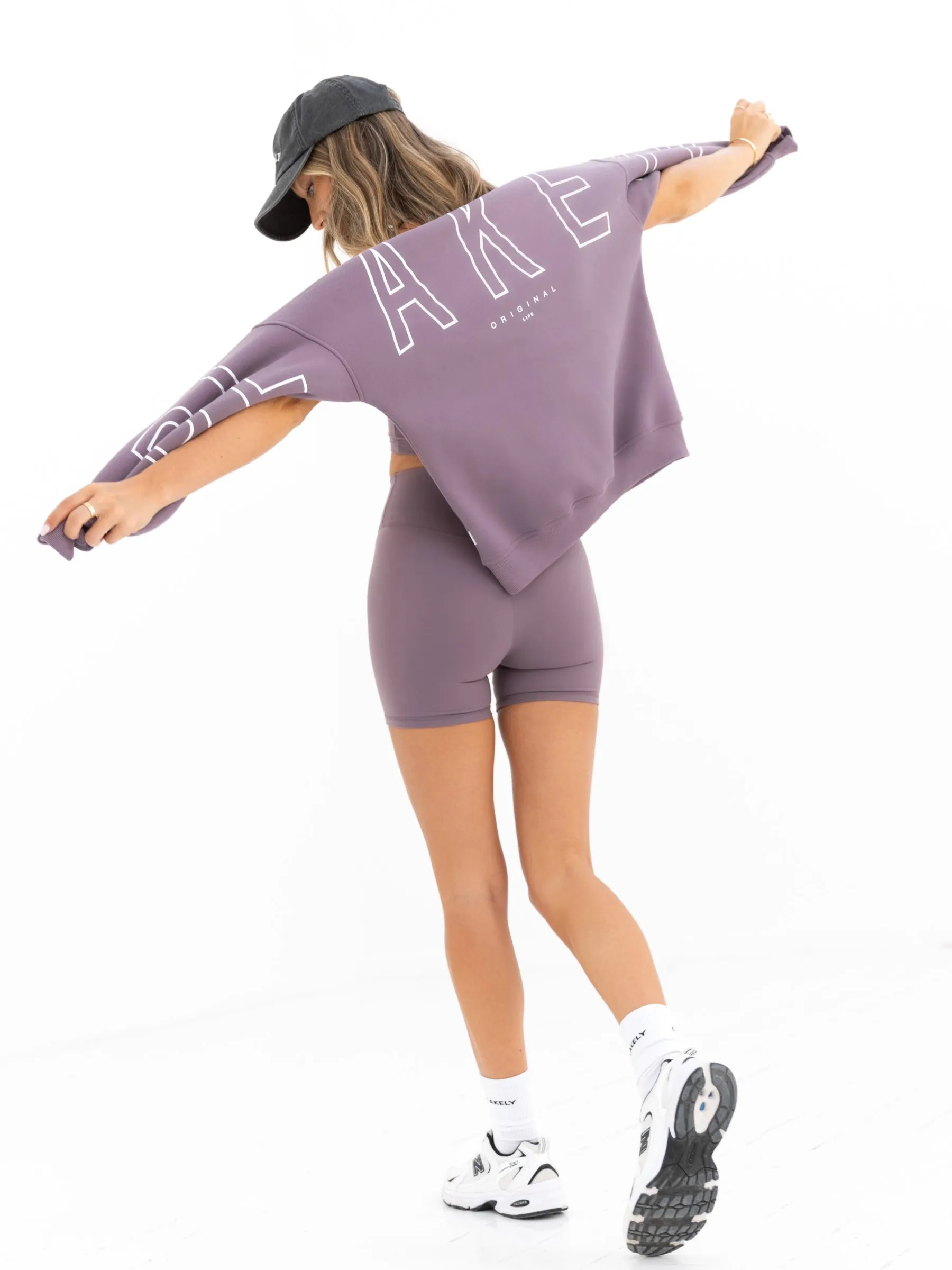 Ultimate Crossover Shorts - Grape Flexible Gusset