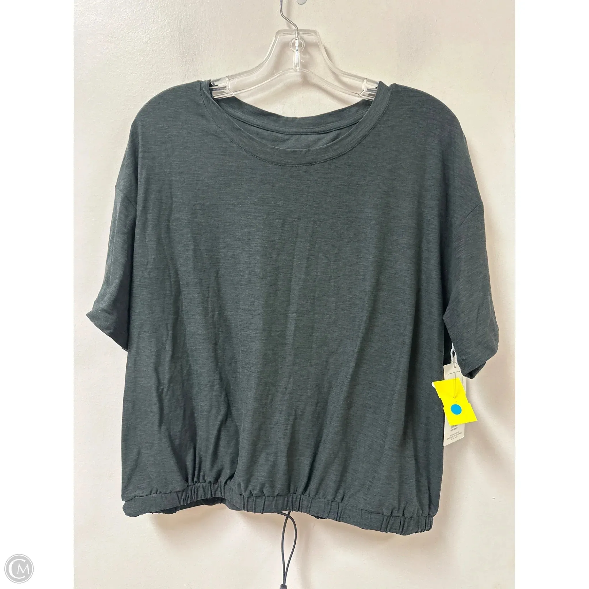 Athletic Top Long Sleeve Crewneck By Clothes Mentor In Grey, Size: Xl AdjustableClosure MoistureWicking Technology