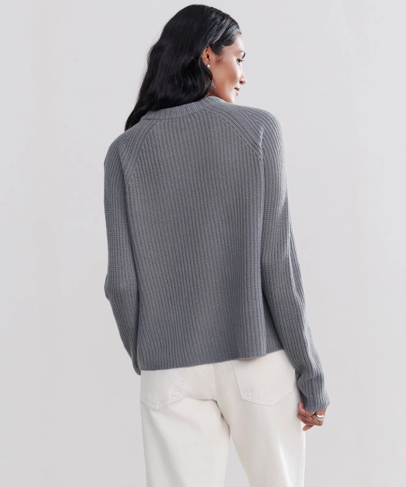 Cashmere Fisherman Sweater Warm Outfit Quick Wear