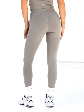 Ultimate Soft Lifestyle Leggings - Neutral Grey Sleek Stretch