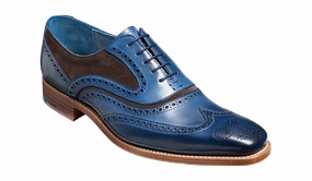 Breathable Feel City Dweller Mcclean - Navy Hand Painted / Choc Suede