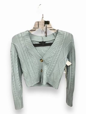 Compression Fit Technology Slim Fit Shirt Sweater 2pc By Iris In Teal, Size: M