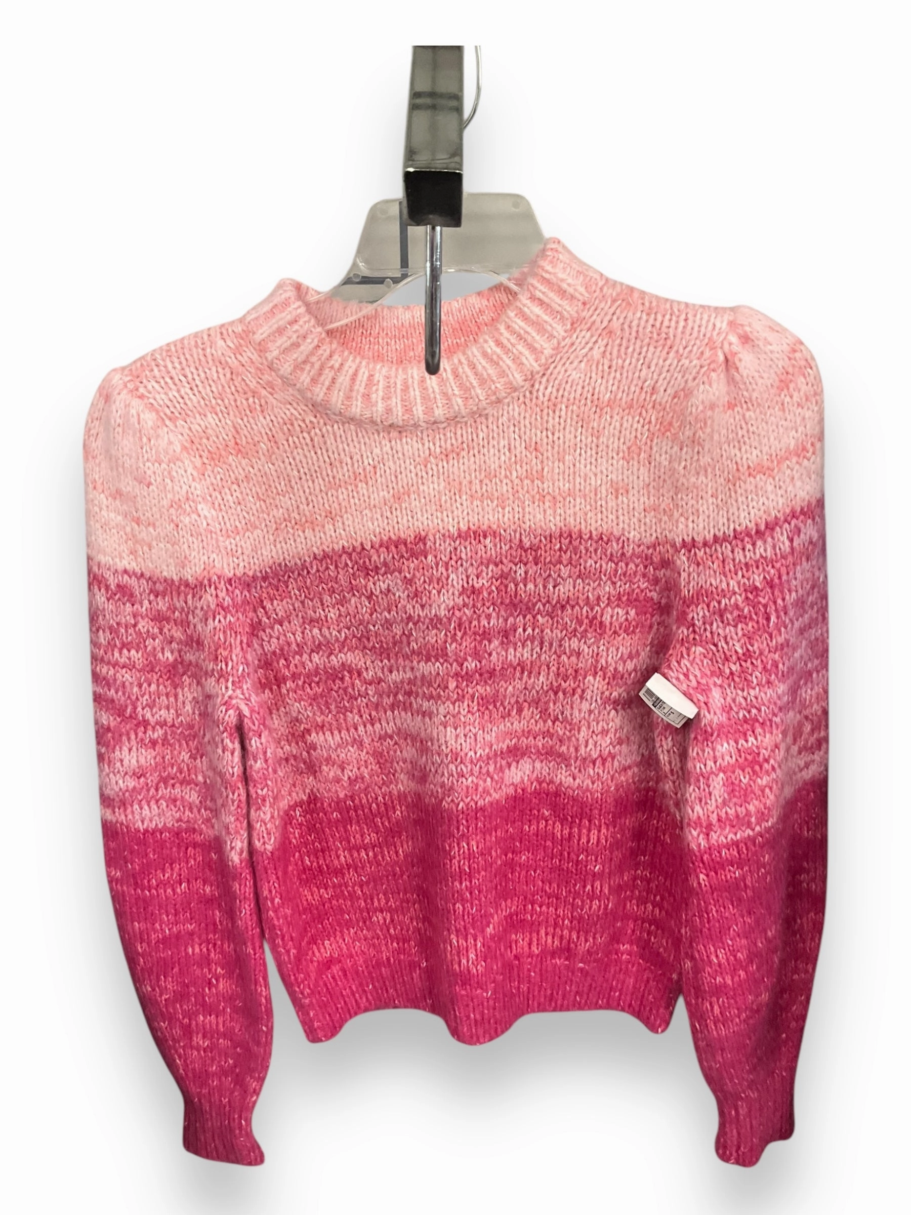 ReinforcedHem WaterRepellent Coating Sweater By Banana Republic In Pink, Size: S