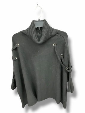 Sweater By Clothes Mentor In Black, Size: Osfm Tension Balanced Design CrossBackDesign