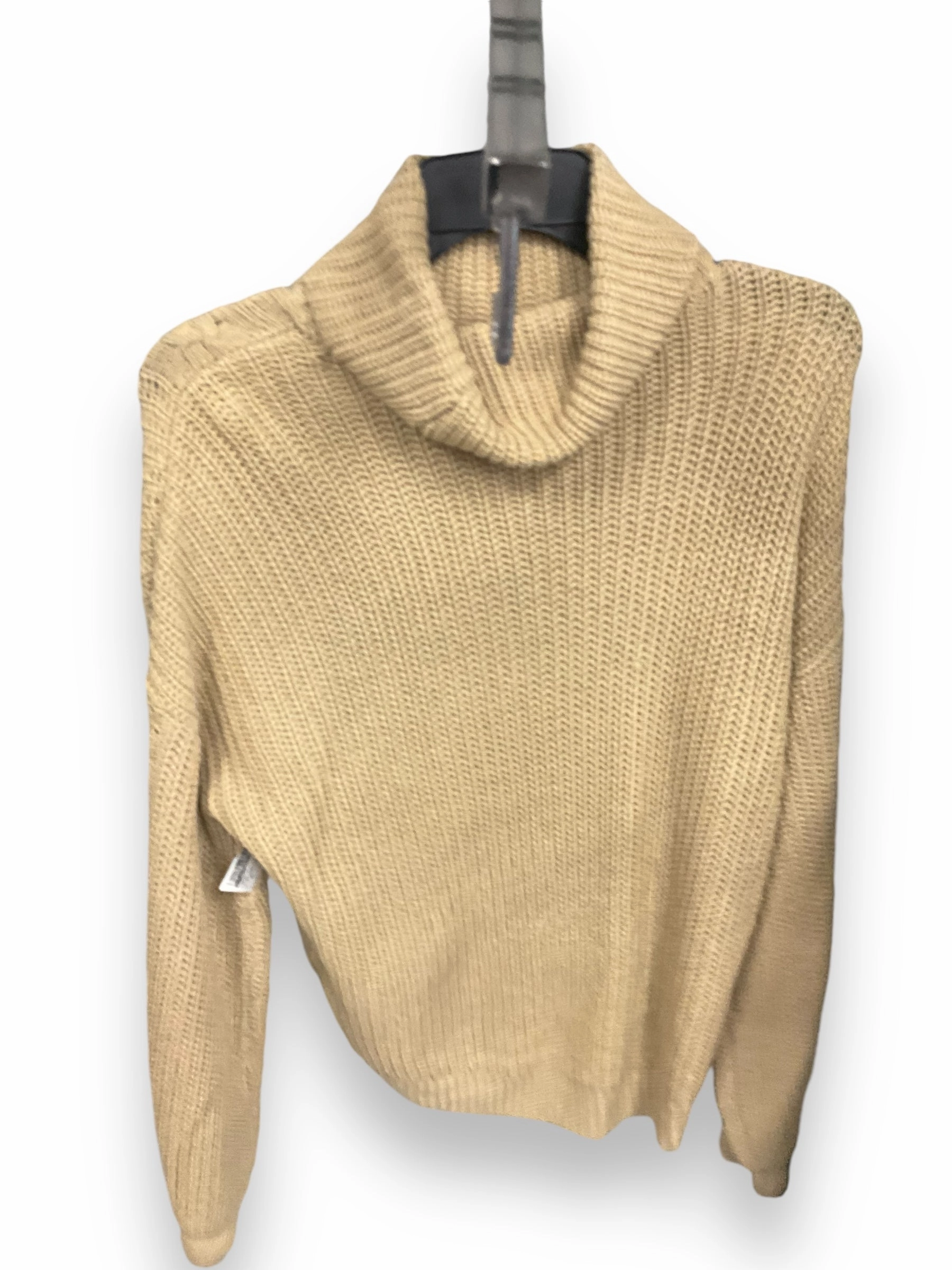 Sweater By Clothes Mentor In Brown, Size: Xl RawHemDetail