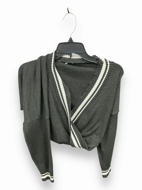 Friction Resistant Shoulder Simple Pullover Sweater By Clothes Mentor In Green, Size: L