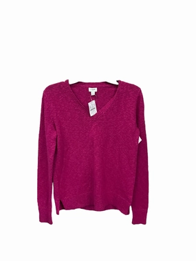 Sweater By J. Crew In Pink, Size: S Relaxed Sweatshirt LightweightDesign