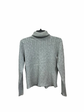 Sweater By Polo Ralph Lauren In Grey, Size: L Quick Access Slit