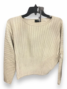 Sweater By T Tahari In Gold, Size: M AbrasionResistant Fabric Abrasion Resistant Surface