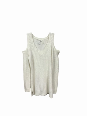 Roll Up Sleeve Design Moisture Wicking Technology Sweater By White House Black Market In White, Size: M