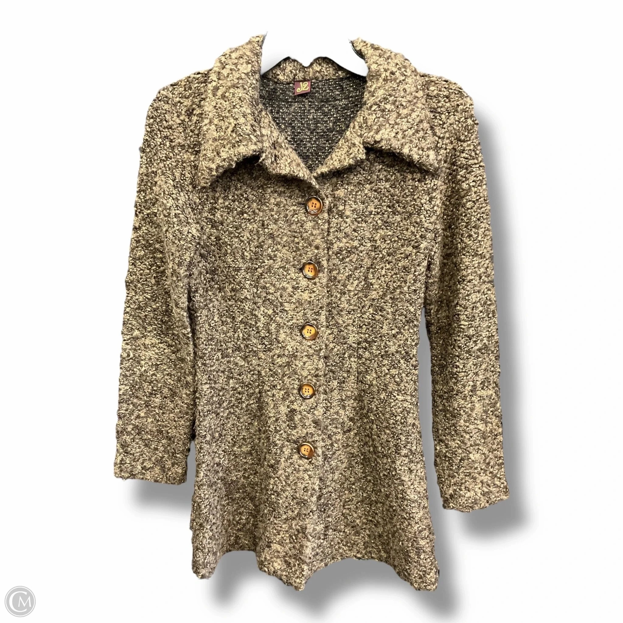 Sweater Cardigan By Clothes Mentor In Brown, Size: S NonIrritatingEdges