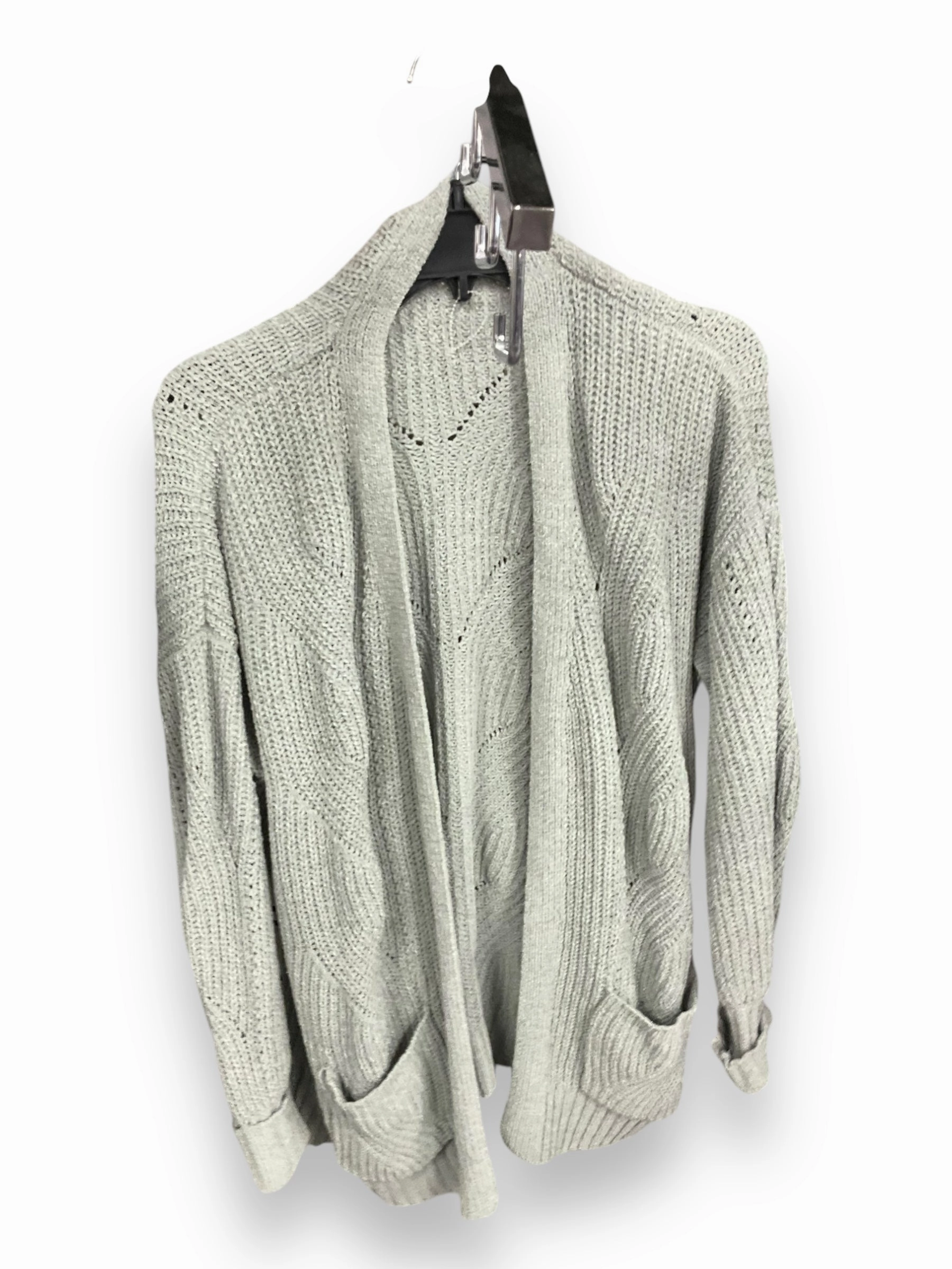 Sweater Cardigan By Hippie Rose In Green, Size: L Odor Resistant