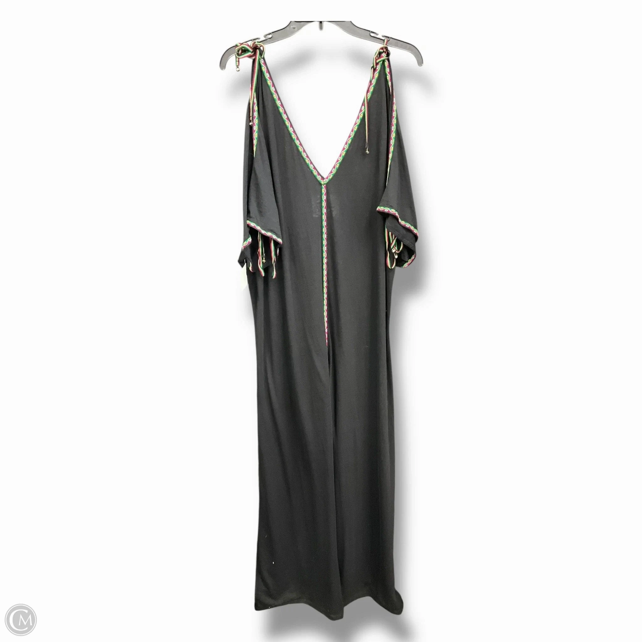 Swimwear Cover-up By Cmc In Black, Size: Osfm Hypoallergenic Fiber WrinkleResistant