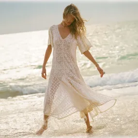 Fashion Layers Lux Lisbon Lace Handkerchief Dress