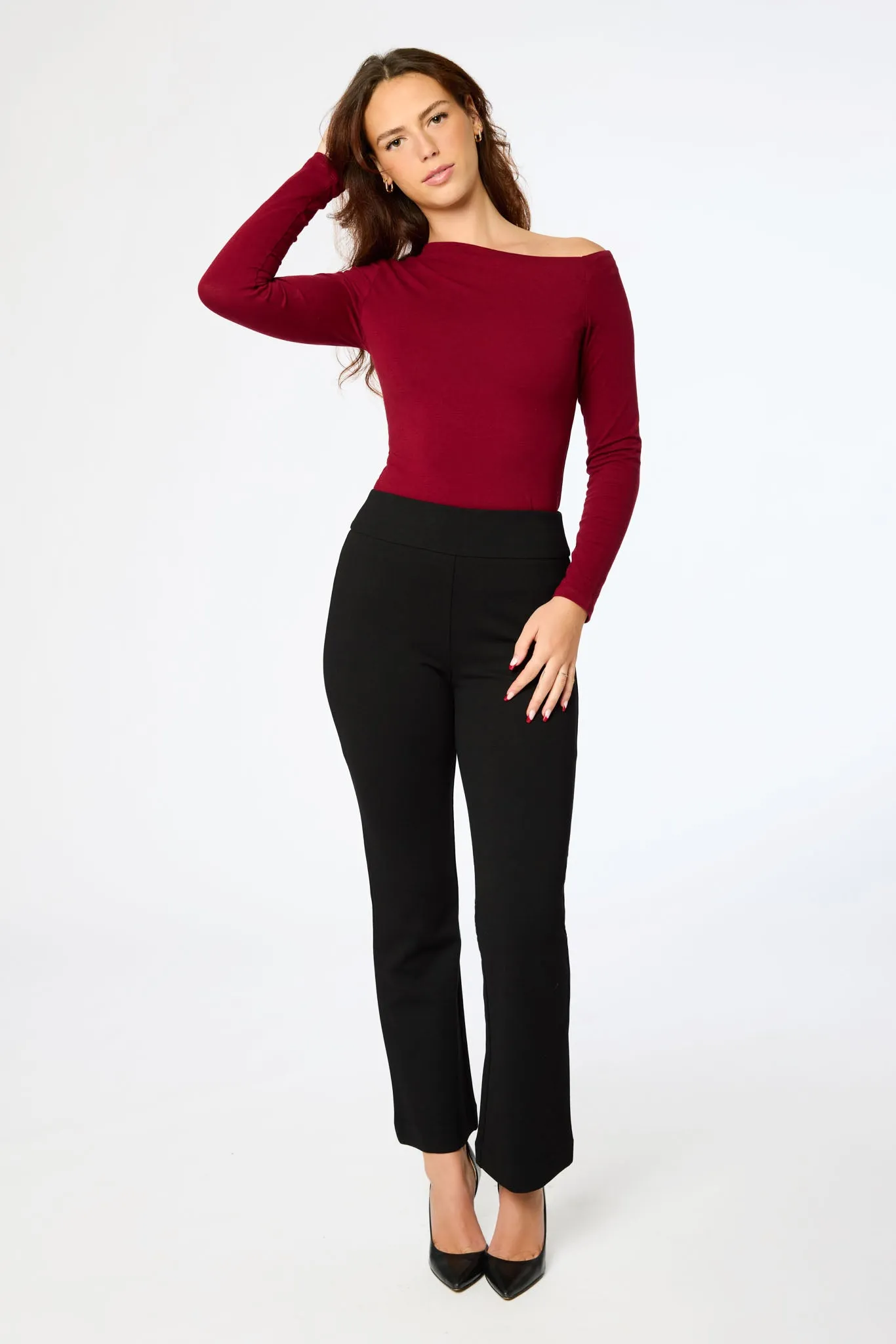 Core Comfort Seriously Slimming Bootcut Pant ?C Short Inseam
