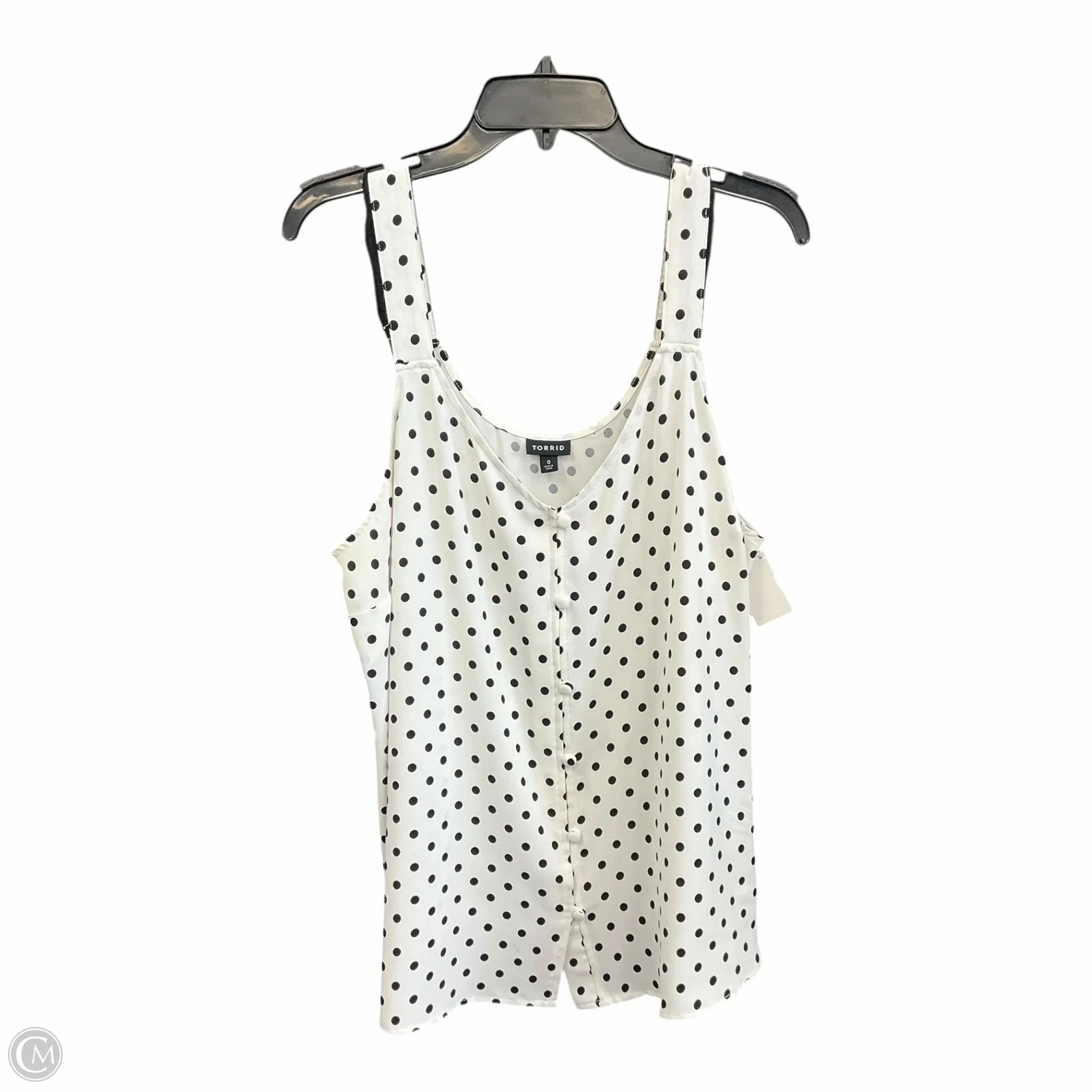 Tank Top By Torrid In Polkadot Pattern, Size: 14 Thermochromic Color Shift Tech Soft Texture