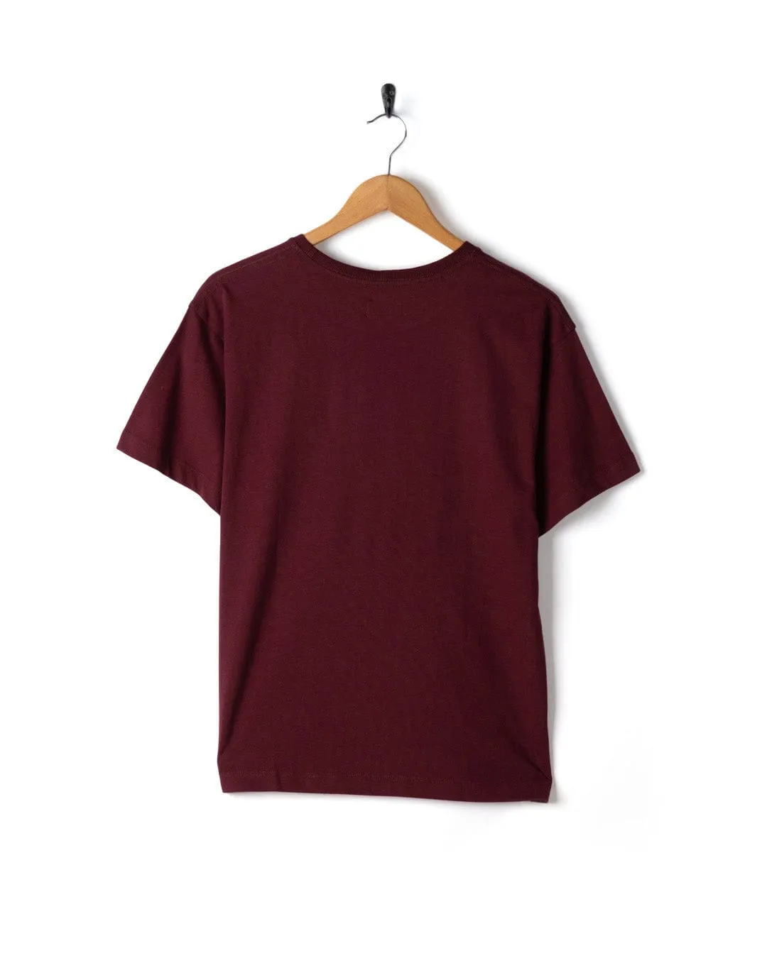 Lace trim MultipurposeUse Tarot Moon - Womens Oversized Short Sleeve T-Shirt - Dark Purple