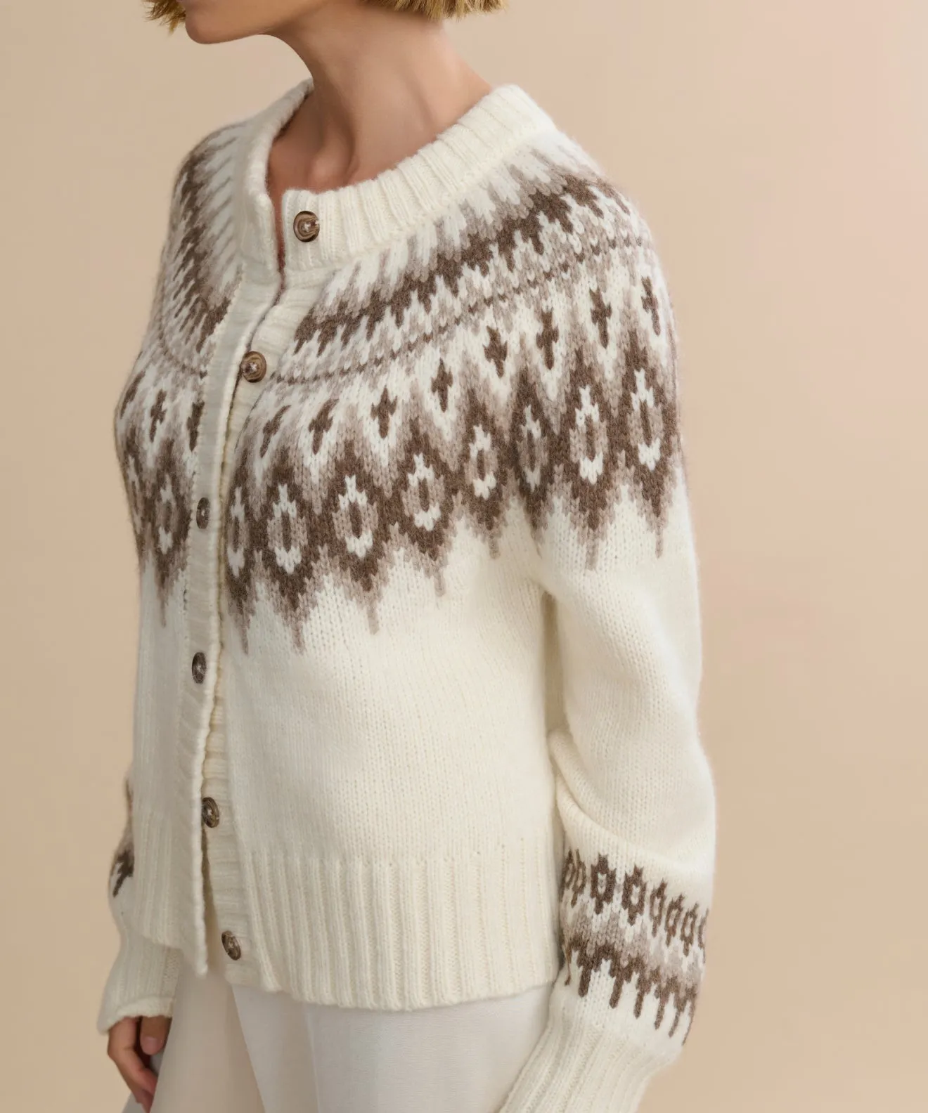 Seasonal Layers Thatcher Crewneck Cardigan