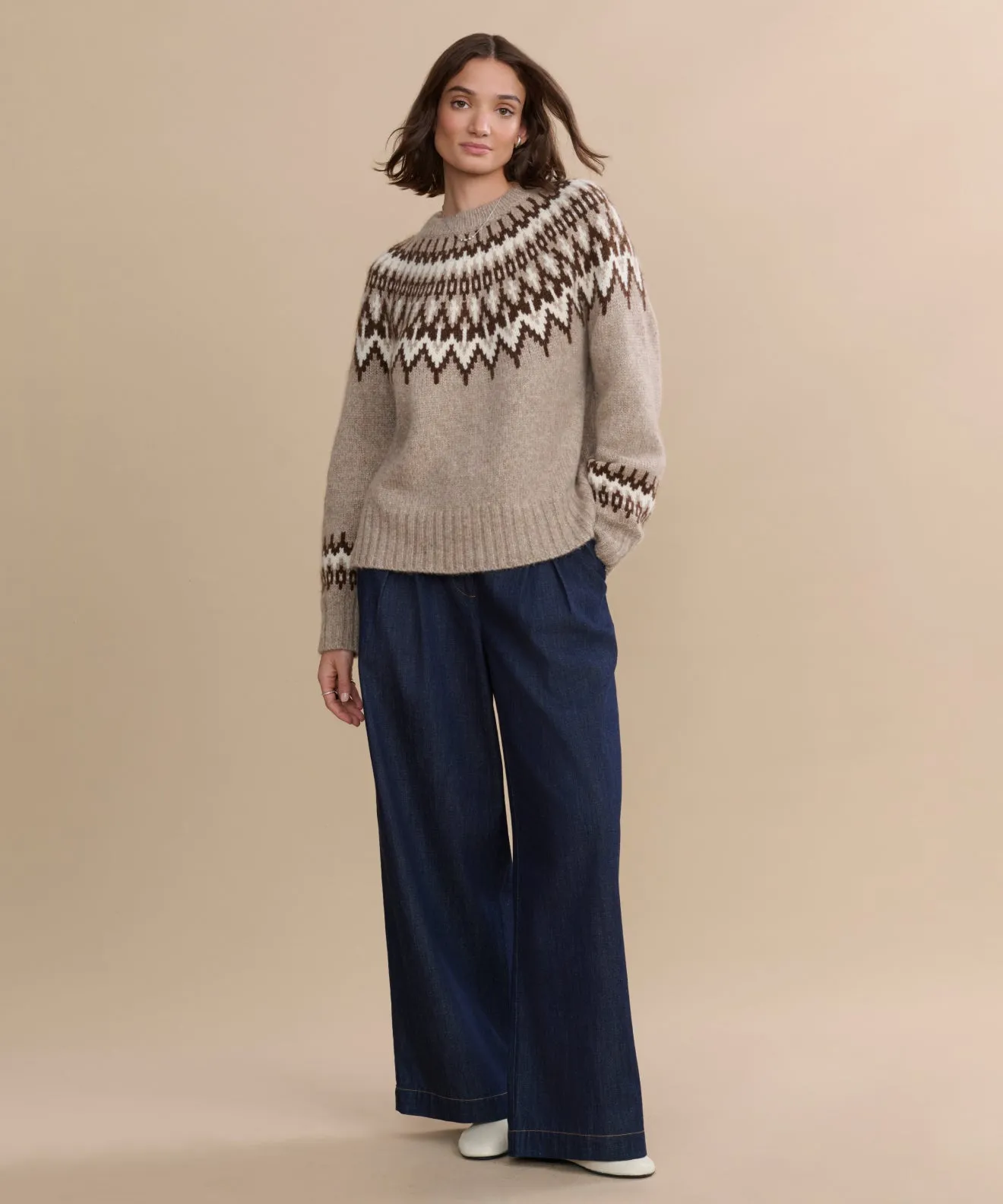 Thatcher Crewneck Warm Look Snuggly Pieces