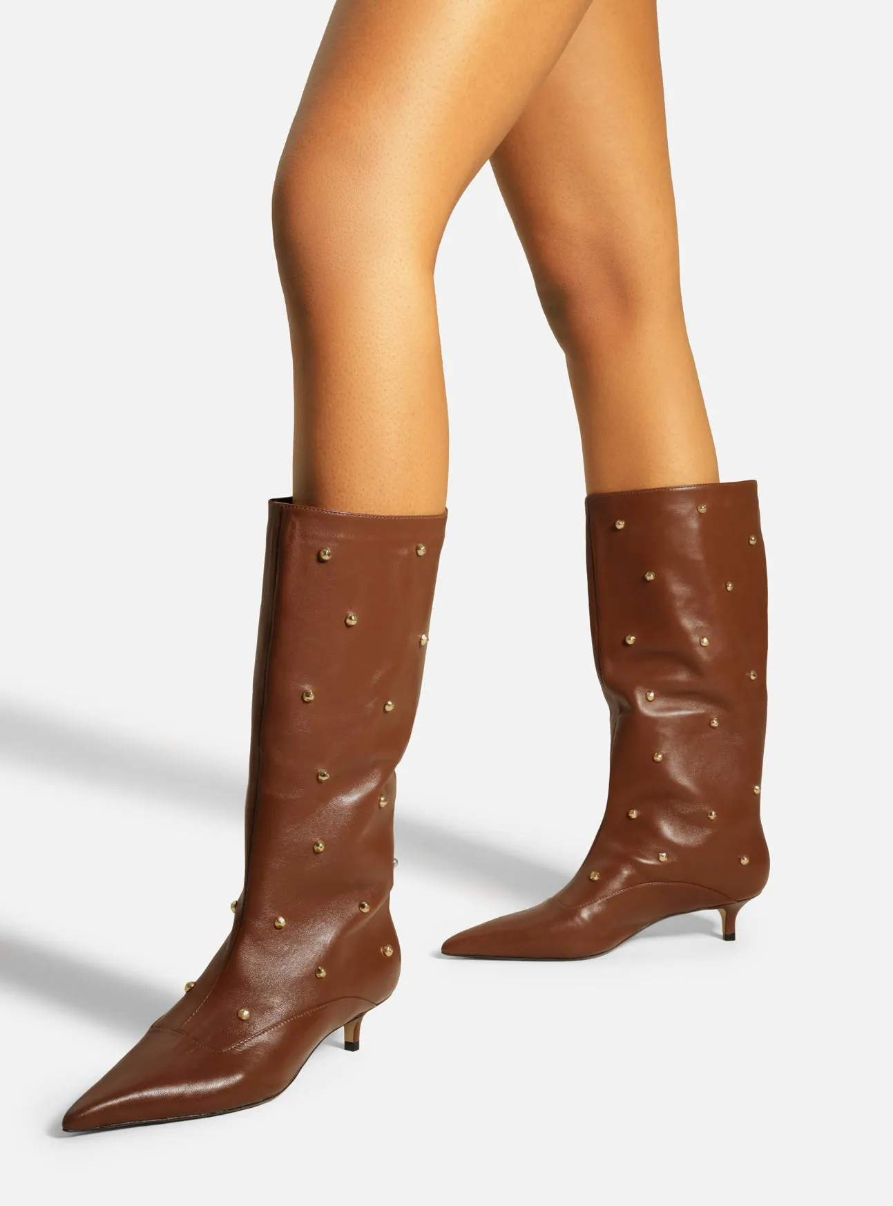 The Campaign Brown Leather Boot Seamless Feel Stylish Option