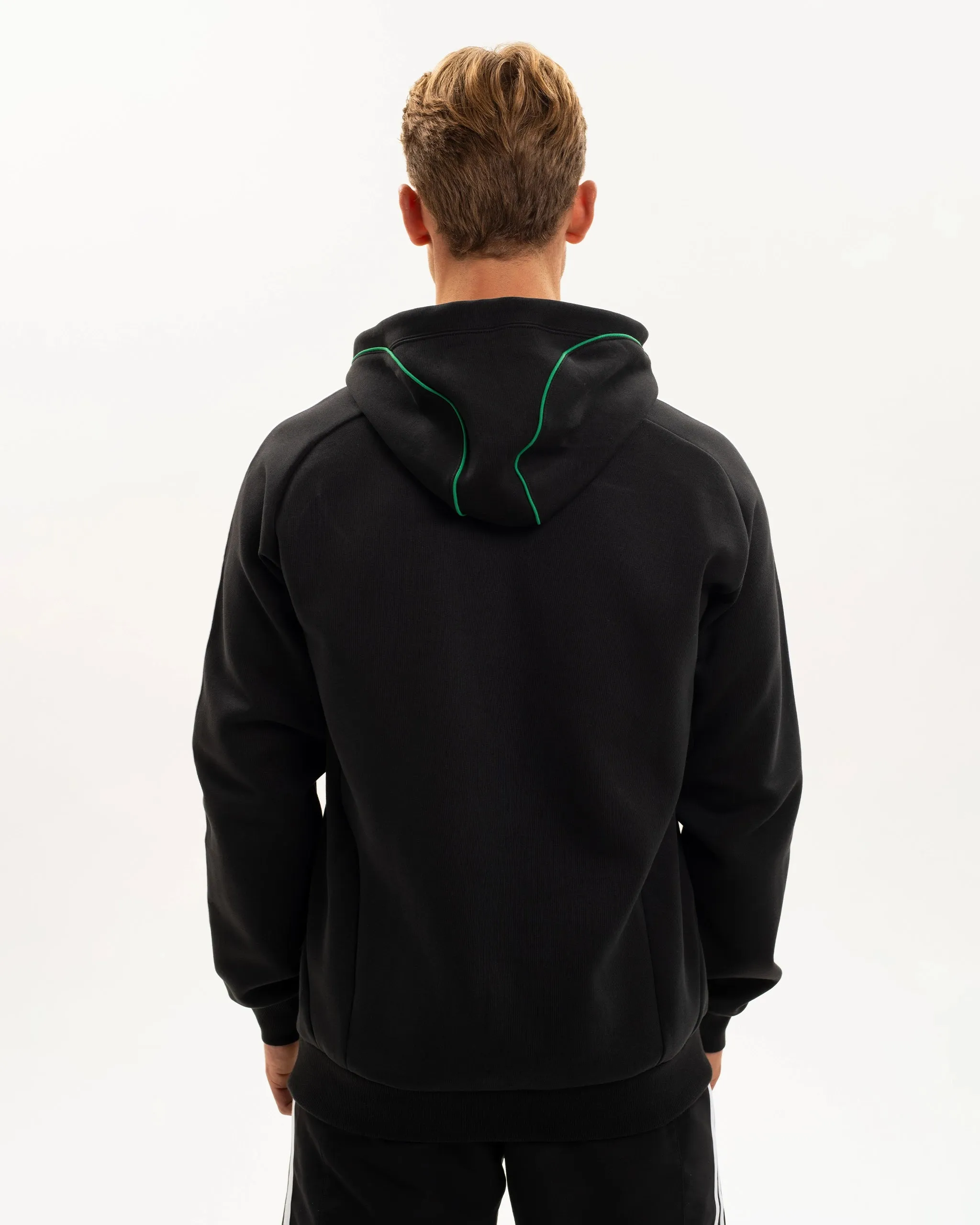 Perfect for Layering Newcastle United adidas Men's Urban Purist Black Doubleknit Hoodie