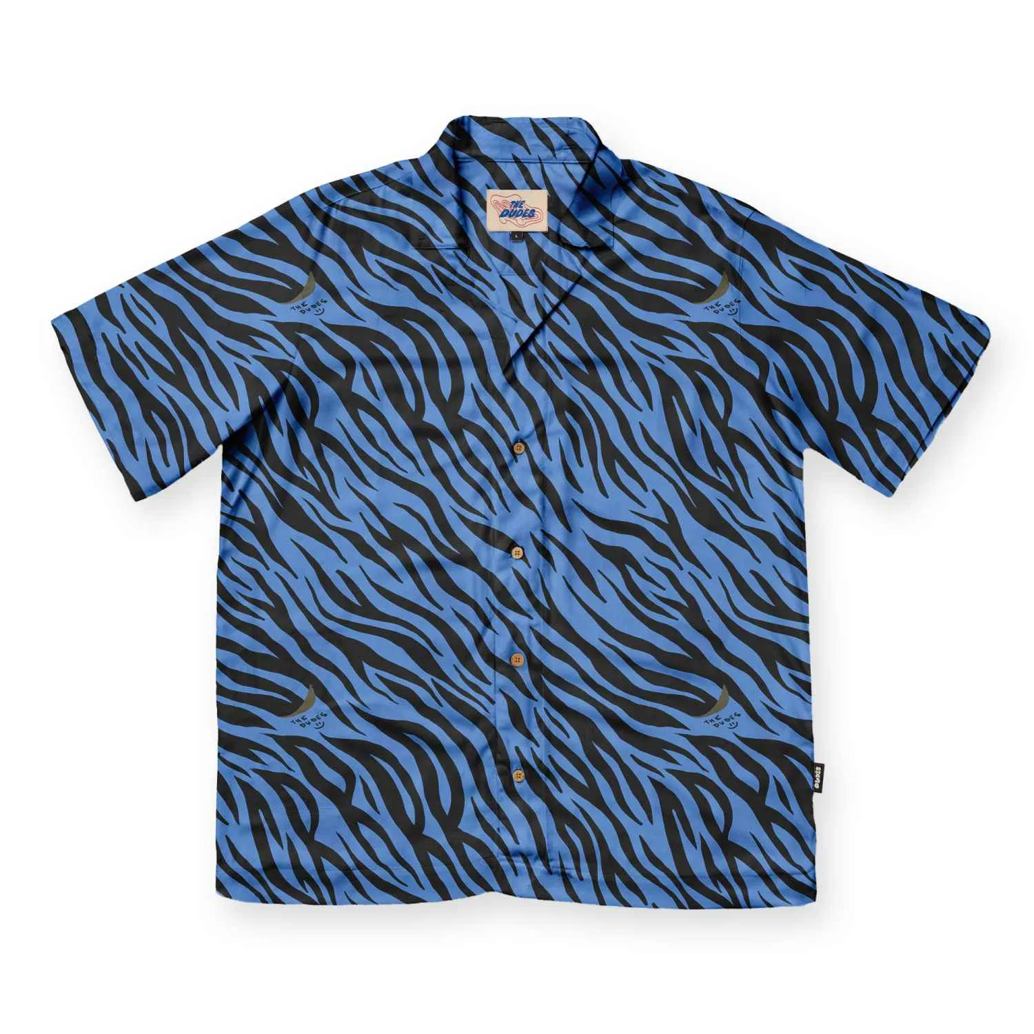 TIGRRRR blue Premium Pima Cotton