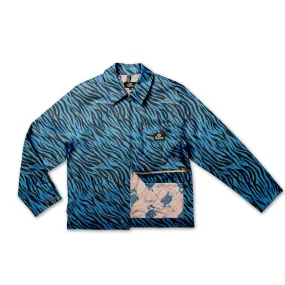 Heavy Duty Zippers Heat Trapping Layer TIGRRRR blue