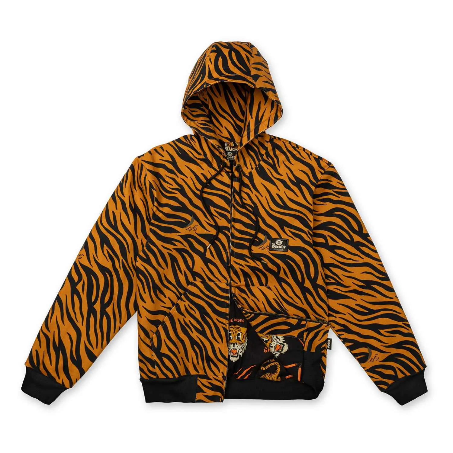 TIGRRRR Drop Tail Hem Low Profile Logoing