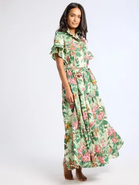 Cool Comfort Victoria Dress in Garden Stripe
