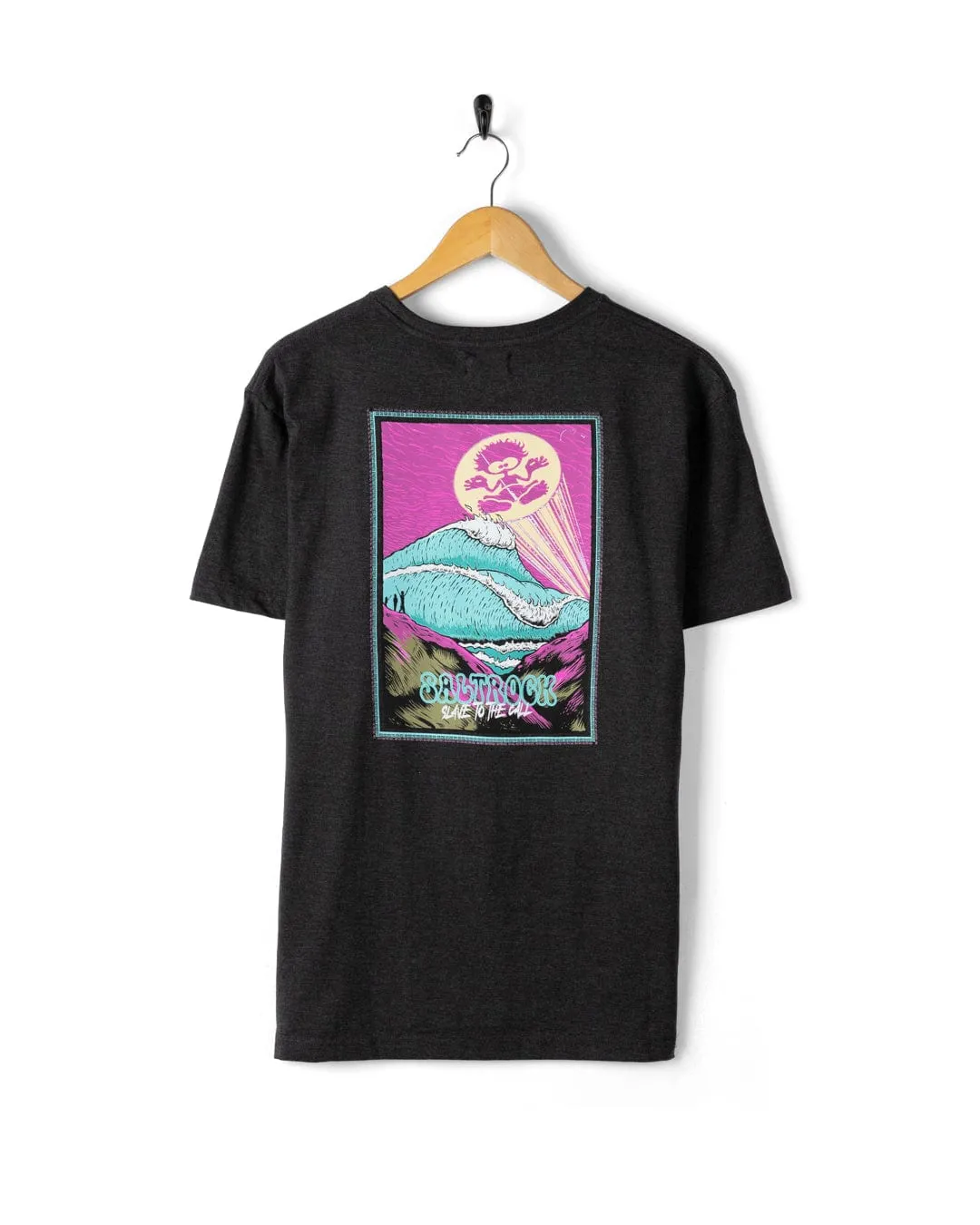 Seasonal Fashion SoftenedTexturedWeave Tok Call - Mens T-Shirt - Black