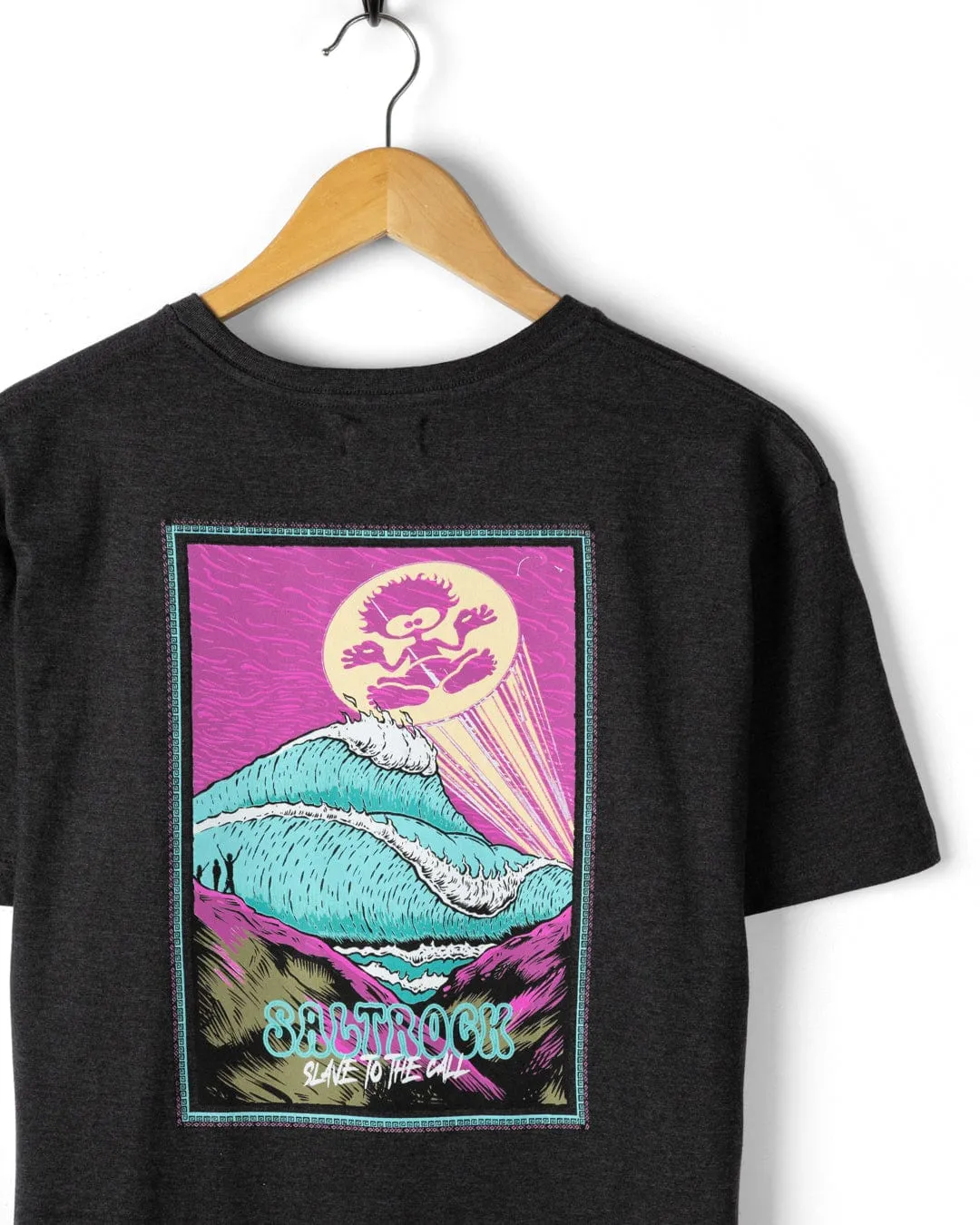 Tok Call - Mens T-Shirt - Black Casual Comfort Fit