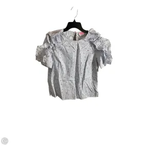 Top Short Sleeve Designer By Kate Spade In Striped Pattern, Size: M Quick Layer