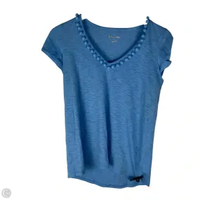 Top Short Sleeve Designer By Lilly Pulitzer In Blue, Size: Xxs Daily Favorite