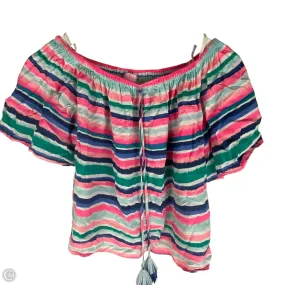 Performance Fit Wear Relax Fit Design Top Short Sleeve Designer By Lilly Pulitzer In Multi-colored, Size: Xs