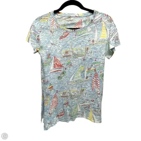 Casual Performance Fit Top Short Sleeve Designer By Lilly Pulitzer In Multi-colored, Size: Xs