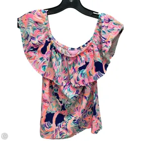 Top Short Sleeve Designer By Lilly Pulitzer In Multi-colored, Size: Xs Sport Performance Design