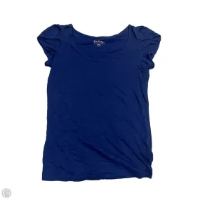 Top Short Sleeve Designer By Lilly Pulitzer In Navy, Size: Xs Fashionable