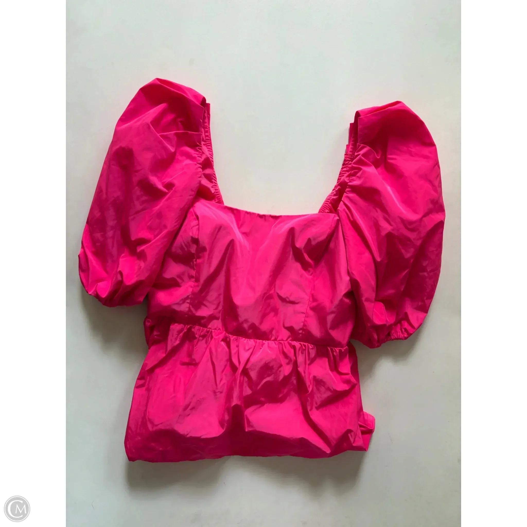 All-Season Comfort Flexible Cuff Design Top Short Sleeve Designer By Lilly Pulitzer In Pink, Size: Xs
