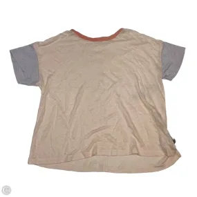 Top Short Sleeve Designer By Rag And Bone In Pink, Size: S Chic Outfit